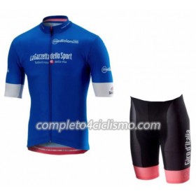 Donna Maglia Azzurra + Pantaloncino 2018 Giro d'Italia